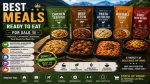 best meals ready to eat for sale featuring assorted prepared food options for quick meals