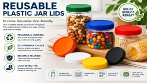 reusable plastic jar lids offering durable performance and eco-friendly benefits
